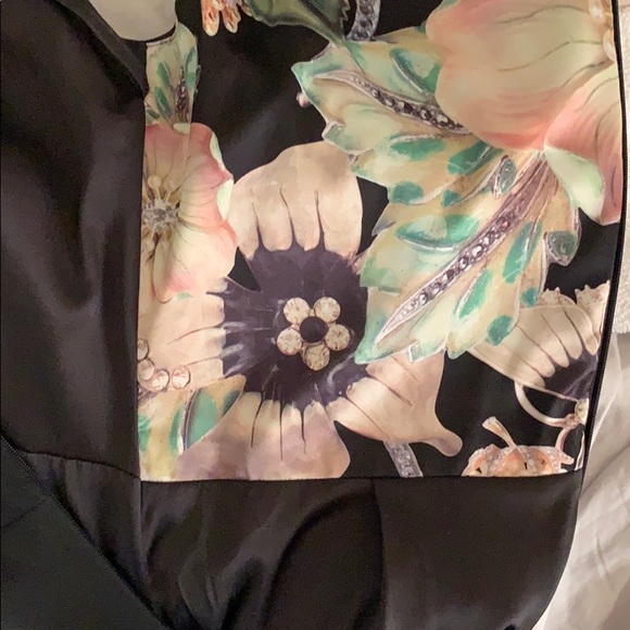 Ted Baker cocktail dress black, size 2. Perfect. - Picture 4 of 4